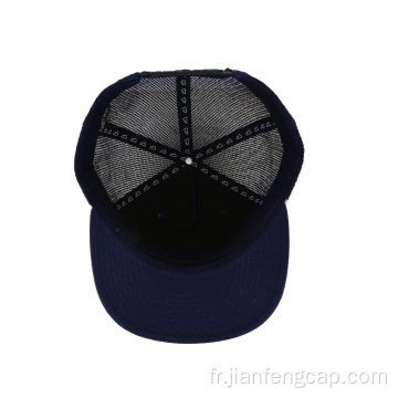 Logo personnalisé de chapeau de snapback de chapeau de maille pour hommes d&#39;été